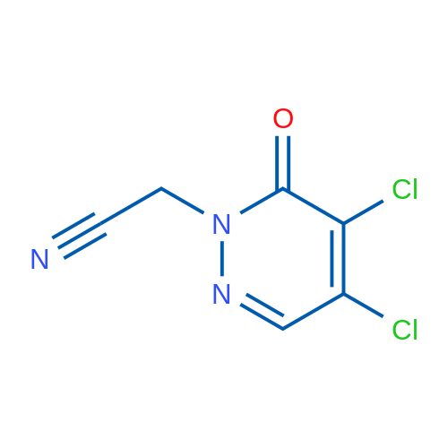 2-(4,5-Dichloro-6-oxopyridazin-1(6H)-yl)acetonitrile 1g