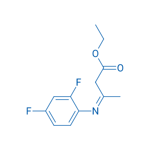 (Z)-ethyl 3-((2,4-difluorophenyl)imino)butanoate 5g