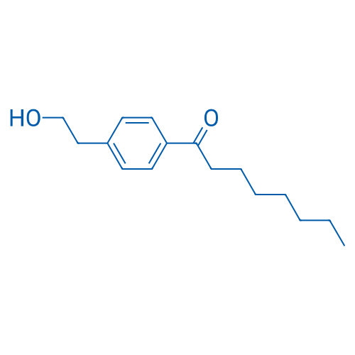 1-(4-(2-Hydroxyethyl)phenyl)octan-1-one 250mg