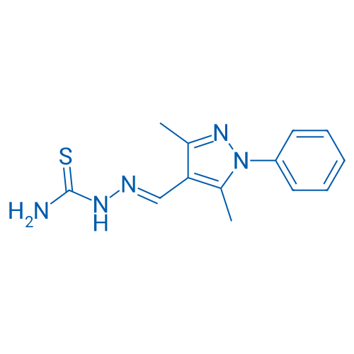 [(E)-[(3,5-Dimethyl-1-phenyl-1H-pyrazol-4-yl)methylidene]amino]thiourea 1g