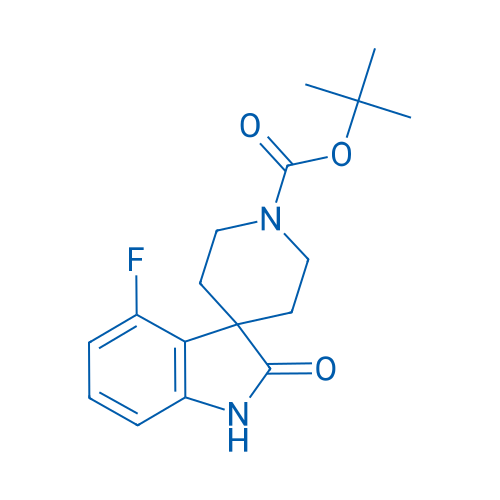 tert-Butyl 4-fluoro-2-oxospiro[indoline-3,4'-piperidine]-1'-carboxylate 100mg