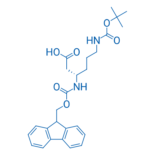 Fmoc-β-Lys(Boc)-OH 250mg