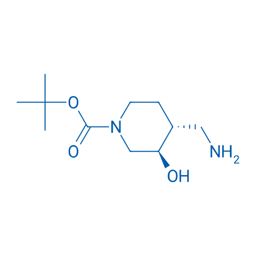 (3R,4R)-rel-tert-Butyl 4-(aminomethyl)-3-hydroxypiperidine-1-carboxylate 5g