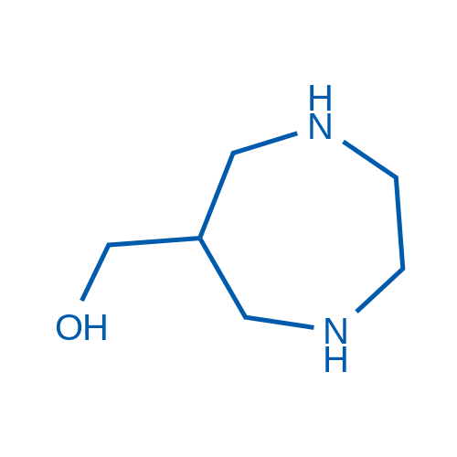 (1,4-Diazepan-6-yl)methanol 50mg