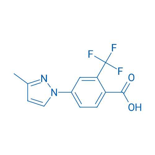 4-(3-Methyl-1H-pyrazol-1-yl)-2-(trifluoromethyl)benzoic acid 5g
