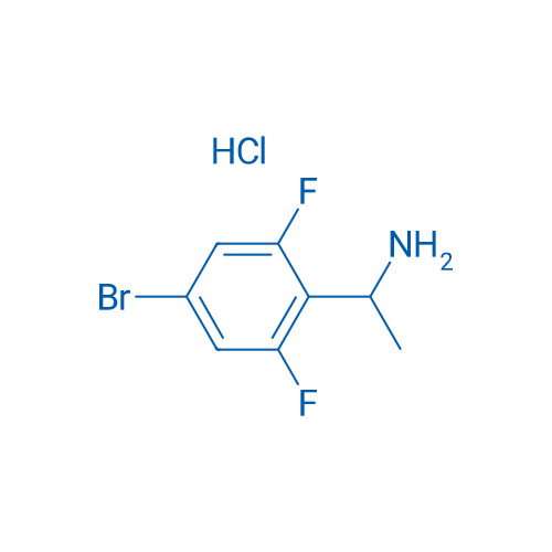 1-(4-Bromo-2,6-difluorophenyl)ethan-1-amine hydrochloride 250mg