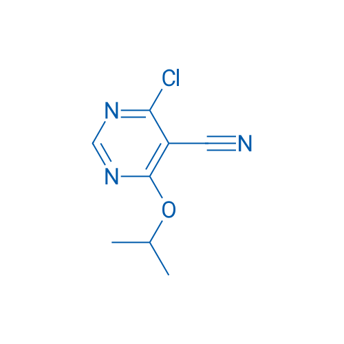 4-Chloro-6-isopropoxypyrimidine-5-carbonitrile 100mg