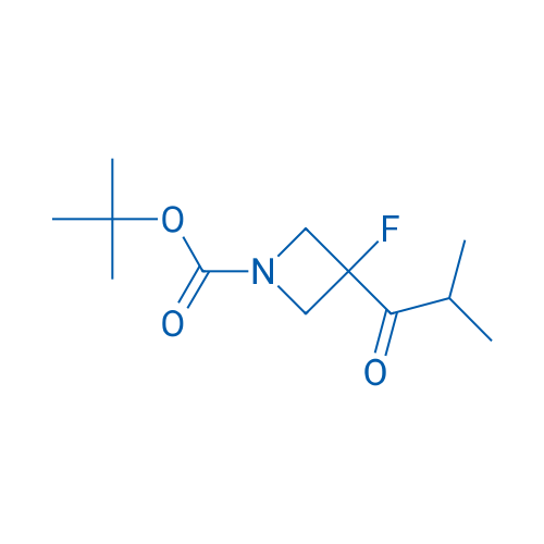 tert-Butyl 3-fluoro-3-isobutyrylazetidine-1-carboxylate 1g