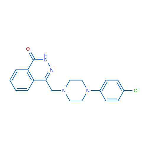 4-{[4-(4-chlorophenyl)piperazin-1-yl]methyl}-1,2-dihydrophthalazin-1-one 1g