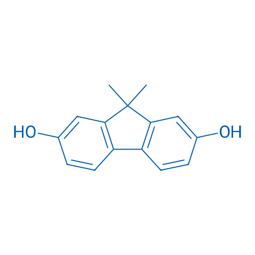 9,9-Dimethyl-9H-fluorene-2,7-diol 250mg