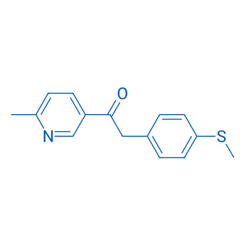 1-(6-Methylpyridin-3-yl)-2-(4-(methylthio)phenyl)ethanone 5g