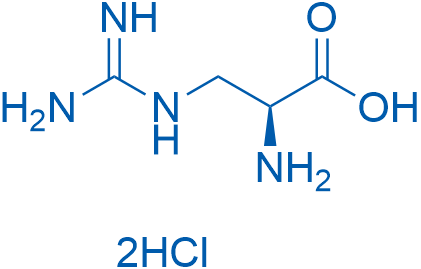 (S)-2-Amino-3-guanidinopropanoic acid 2HCl 5g
