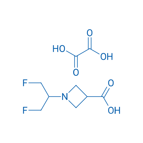 1-(1,3-Difluoropropan-2-yl)azetidine-3-carboxylic acid compound with oxalic acid (1:1) 5g