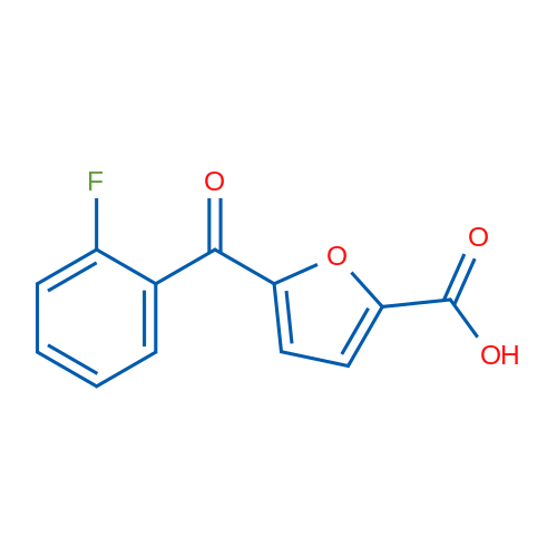 5-(2-Fluorobenzoyl)furan-2-carboxylic acid 1g