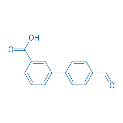 4'-Formyl-[1,1'-biphenyl]-3-carboxylic acid 250mg