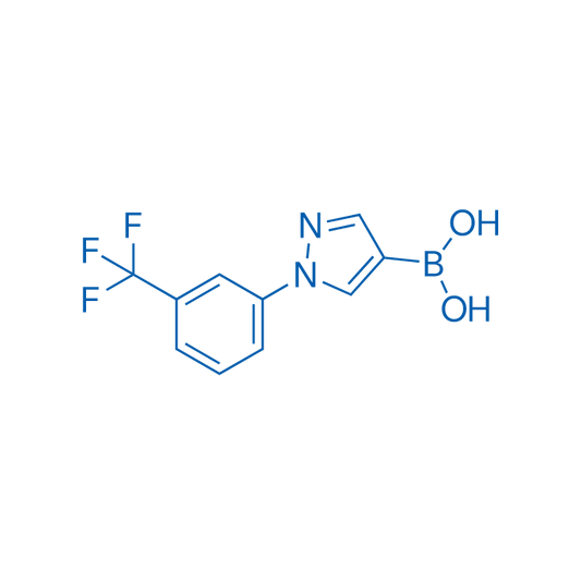 (1-(3-(Trifluoromethyl)phenyl)-1H-pyrazol-4-yl)boronic acid 1g