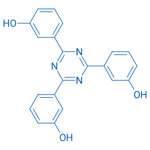 3,3',3''-(1,3,5-Triazine-2,4,6-triyl)triphenol 1g