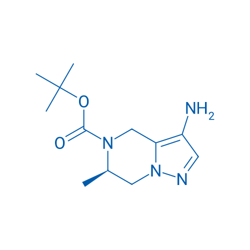 tert-Butyl (R)-3-amino-6-methyl-6,7-dihydropyrazolo[1,5-a]pyrazine-5(4H)-carboxylate 100mg