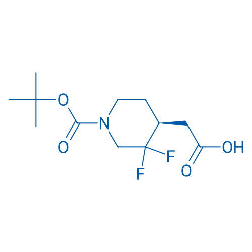 (S)-2-(1-(tert-Butoxycarbonyl)-3,3-difluoropiperidin-4-yl)acetic acid 1g