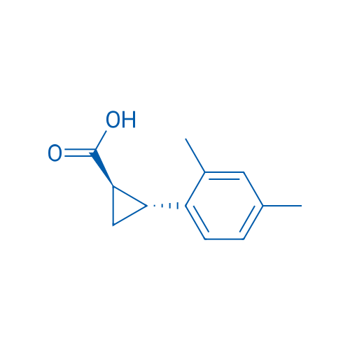 (1R,2R)-2-(2,4-Dimethylphenyl)cyclopropane-1-carboxylic acid 250mg