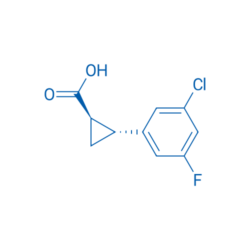 (1R,2R)-2-(3-Chloro-5-fluorophenyl)cyclopropane-1-carboxylic acid 5g