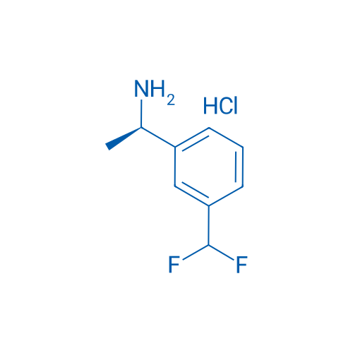 (R)-1-(3-(Difluoromethyl)phenyl)ethan-1-amine hydrochloride 100mg