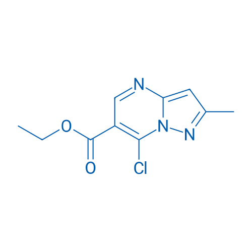 Ethyl 7-chloro-2-methylpyrazolo[1,5-a]pyrimidine-6-carboxylate 250mg