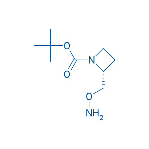 tert-butyl (2R)-2-[(aminooxy)methyl]azetidine-1-carboxylate 100mg