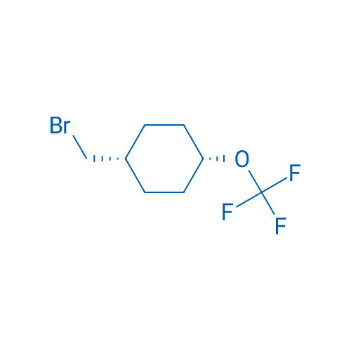 Rel-(1s,4s)-1-(bromomethyl)-4-(trifluoromethoxy)cyclohexane 100mg