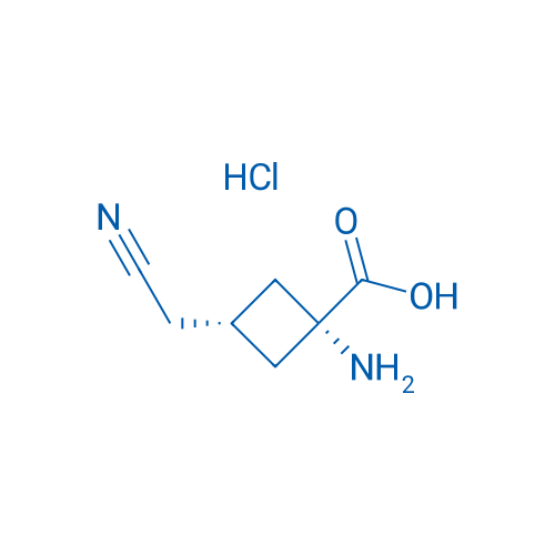 trans-1-Amino-3-(cyanomethyl)cyclobutane-1-carboxylic acid hydrochloride 1g
