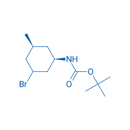 tert-Butyl ((1R,5S)-3-bromo-5-methylcyclohexyl)carbamate 100mg