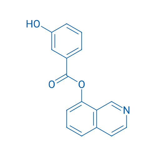 isoquinolin-8-yl 3-hydroxybenzoate 100mg