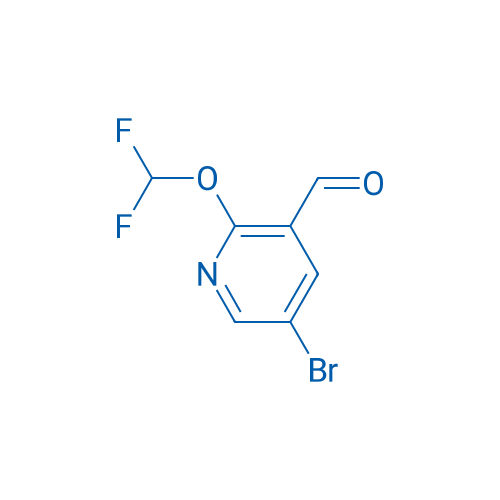 5-Bromo-2-(difluoromethoxy)nicotinaldehyde 100mg