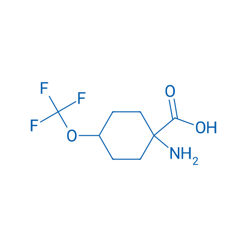 1-amino-4-(trifluoromethoxy)cyclohexane-1-carboxylic acid 250mg