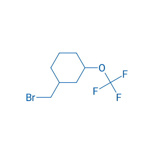 1-(bromomethyl)-3-(trifluoromethoxy)cyclohexane 250mg