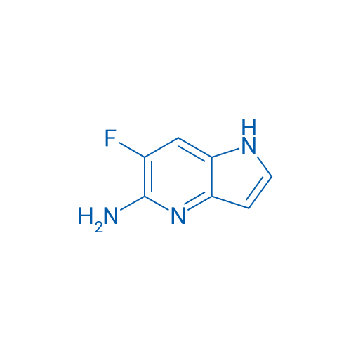 6-Fluoro-1H-pyrrolo[3,2-b]pyridin-5-amine 50mg