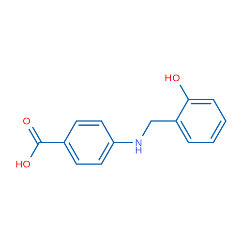 4-{[(2-hydroxyphenyl)methyl]amino}benzoic acid 1g