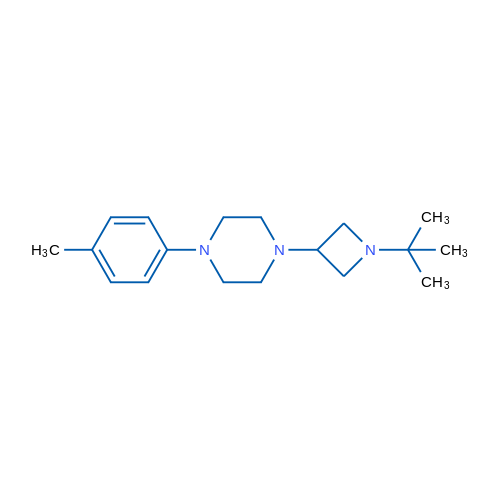 1-(1-(tert-Butyl)azetidin-3-yl)-4-(p-tolyl)piperazine 5g