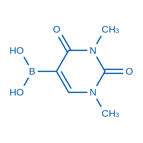 (1,3-Dimethyl-2,4-dioxo-1,2,3,4-tetrahydropyrimidin-5-yl)boronic acid 250mg