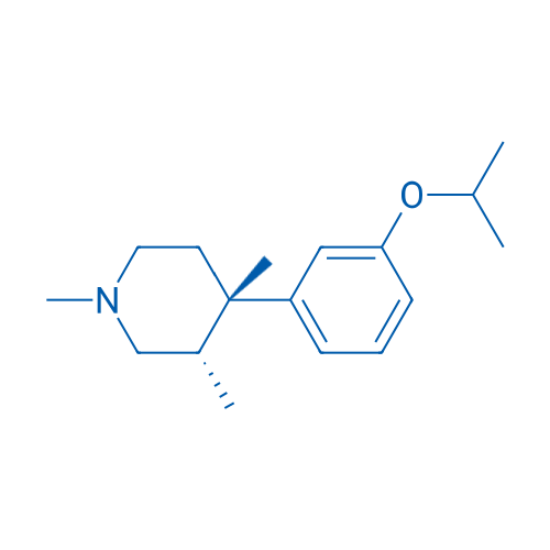 Piperidine, 1,3,4-trimethyl-4-[3-(1-methylethoxy)phenyl]-, (3S,4S)- 1g
