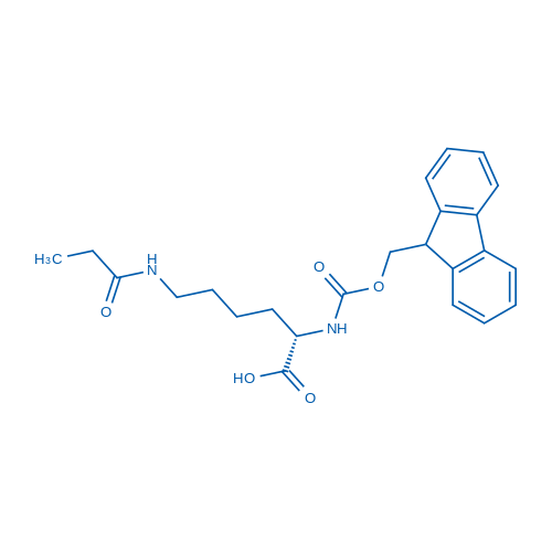 Fmoc-L-Lys(Propionyl)-OH 1g