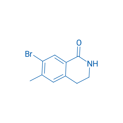 7-Bromo-6-methyl-3,4-dihydroisoquinolin-1(2H)-one 50mg