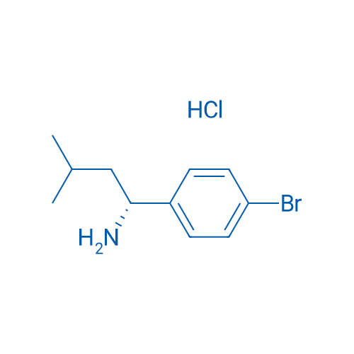 (R)-1-(4-Bromophenyl)-3-methylbutan-1-amine hydrochloride 1g