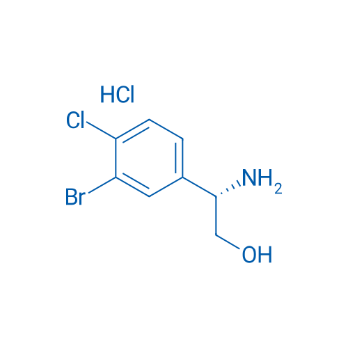 (S)-2-Amino-2-(3-bromo-4-chlorophenyl)ethan-1-ol hydrochloride 100mg