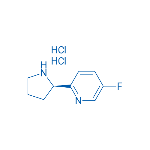 (R)-5-Fluoro-2-(pyrrolidin-2-yl)pyridine dihydrochloride 100mg