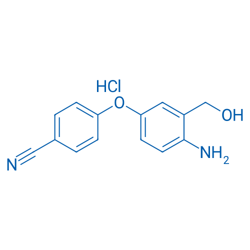 4-(4-Amino-3-(hydroxymethyl)phenoxy)benzonitrile hydrochloride 1g