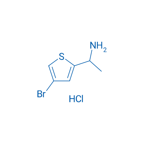 1-(4-Bromothiophen-2-yl)ethanamine hydrochloride 250mg