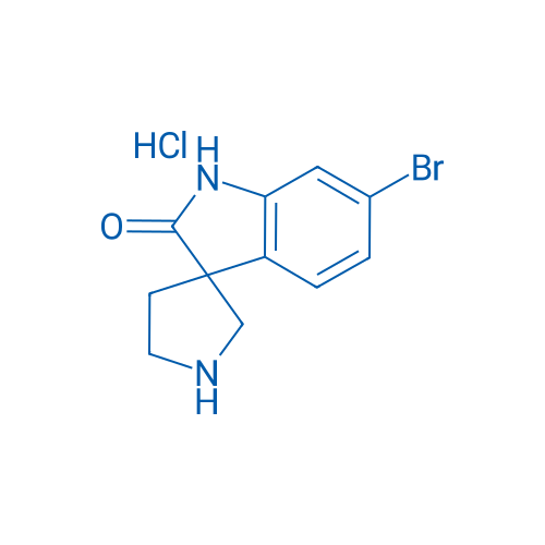 6-Bromospiro[indoline-3,3'-pyrrolidin]-2-one hydrochloride 100mg