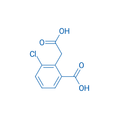 2-(Carboxymethyl)-3-chlorobenzoic acid 100mg