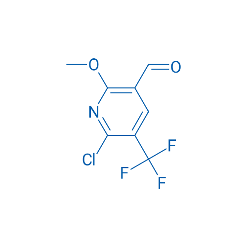 6-Chloro-2-methoxy-5-(trifluoromethyl)nicotinaldehyde 250mg